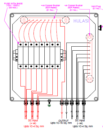 Hanut India solar PV array junction boxes mc4 connectors for wiring diagram 